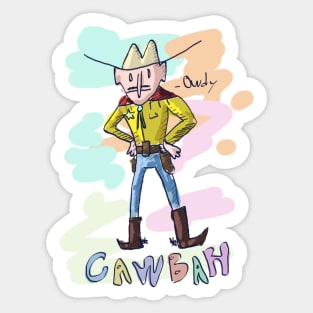 CAWBAH Sticker